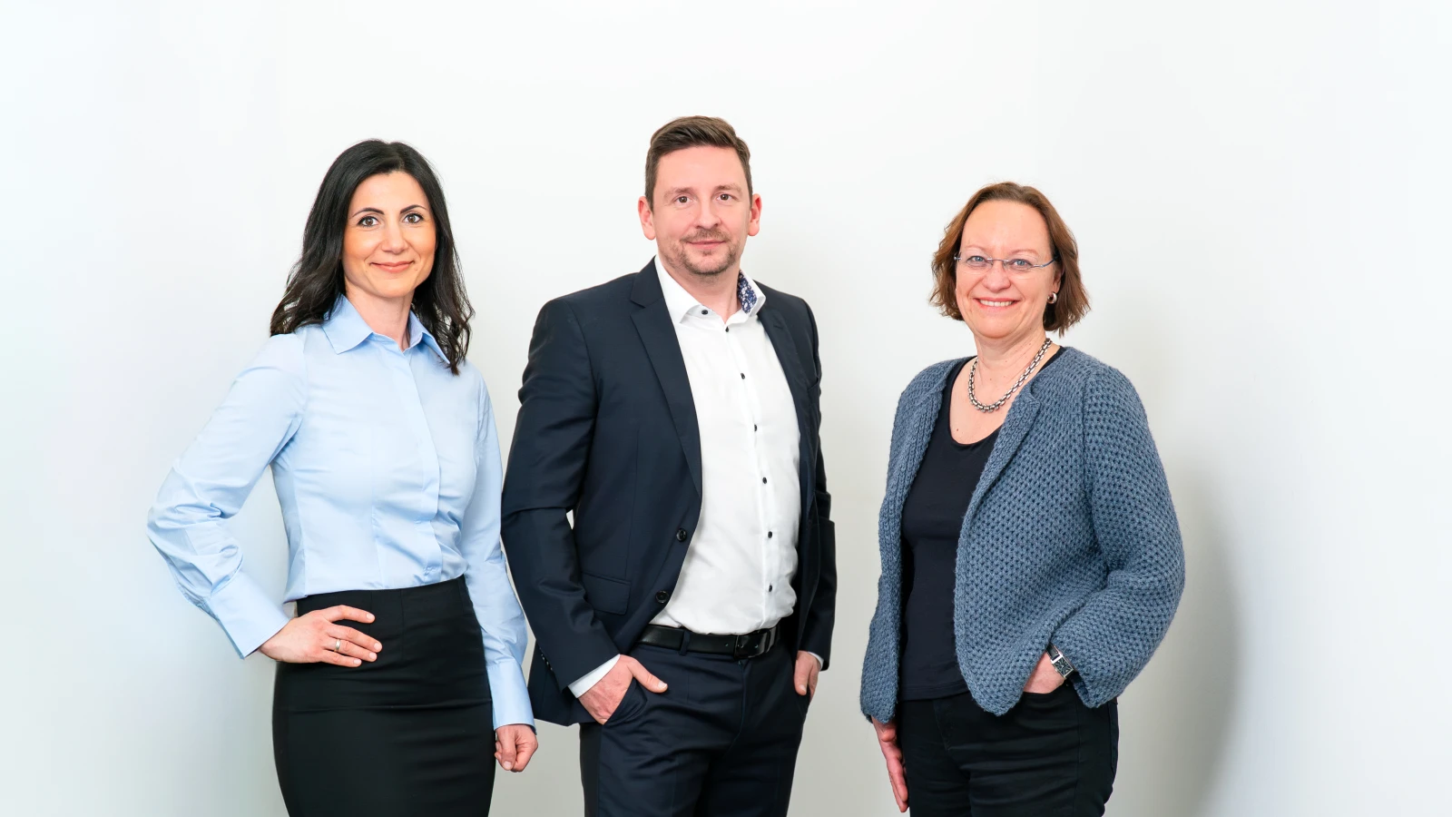 Gruppe von drei Steuerberatern